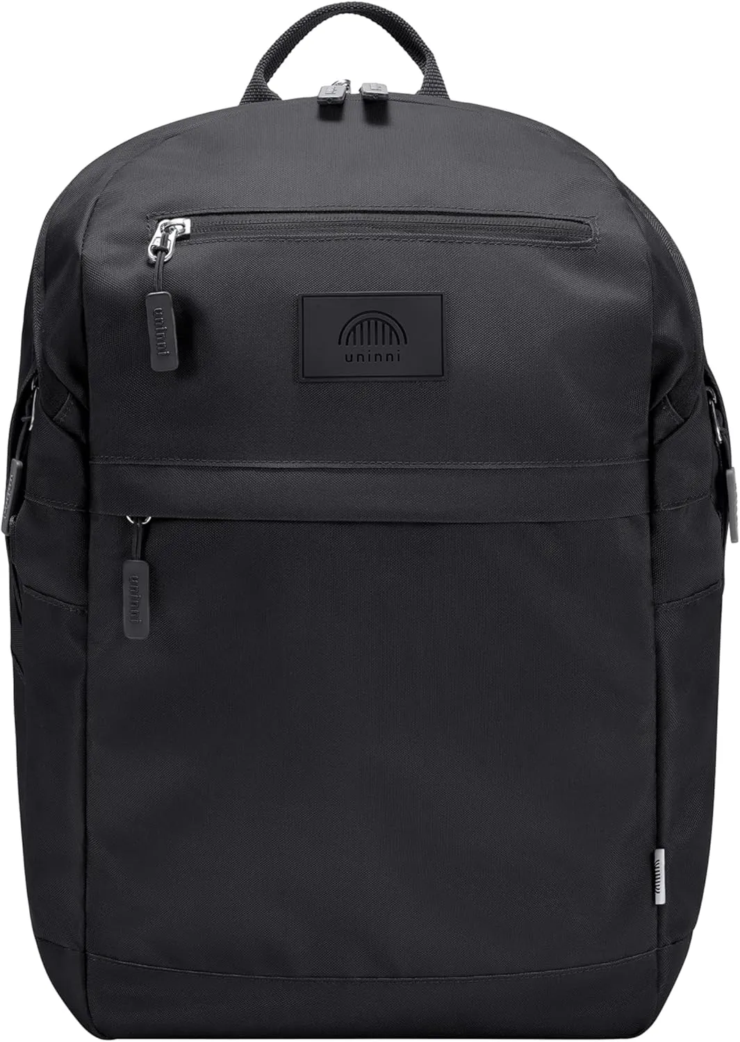 16” student backpacks, Age 8  & Adults with Padded, and Adjustable Shoulder Straps, Laptop compartment. (Black)