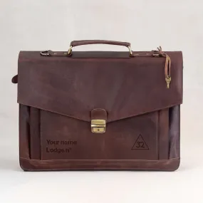32nd Degree Scottish Rite Briefcase - Various Sizes