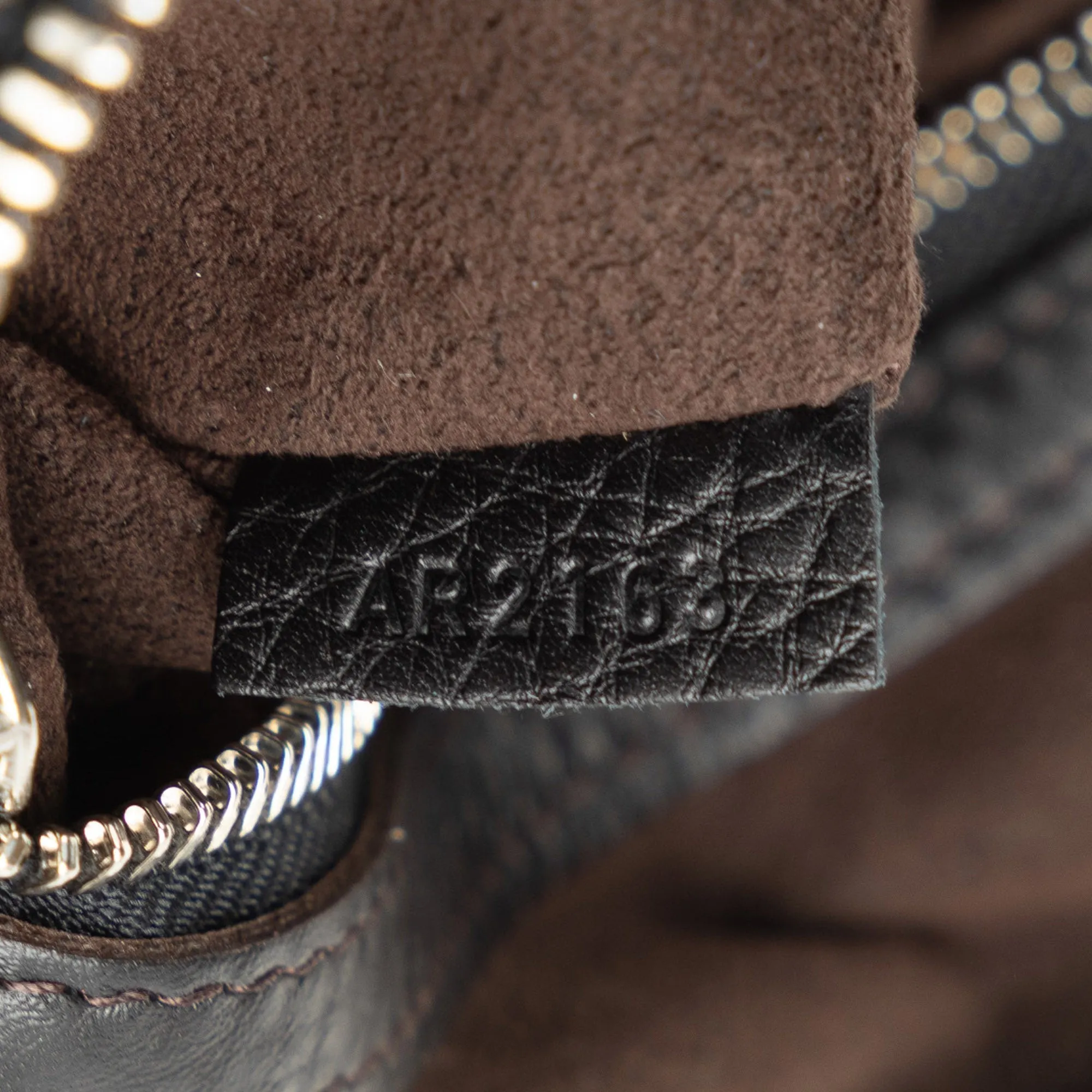 Black Louis Vuitton Monogram Mahina Selene PM Satchel