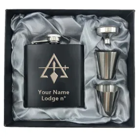 Council Flask -2 Shot Glasses & Funnel