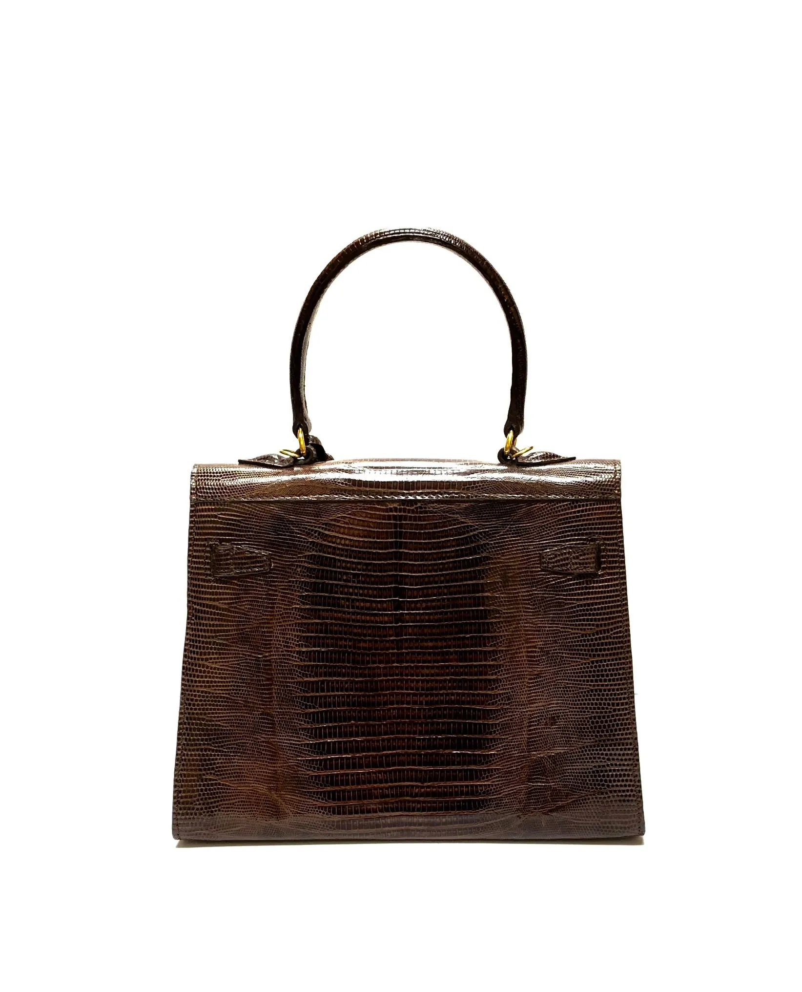 DANIELLA ORTIZ GENUINE LIZARD HANDBAG