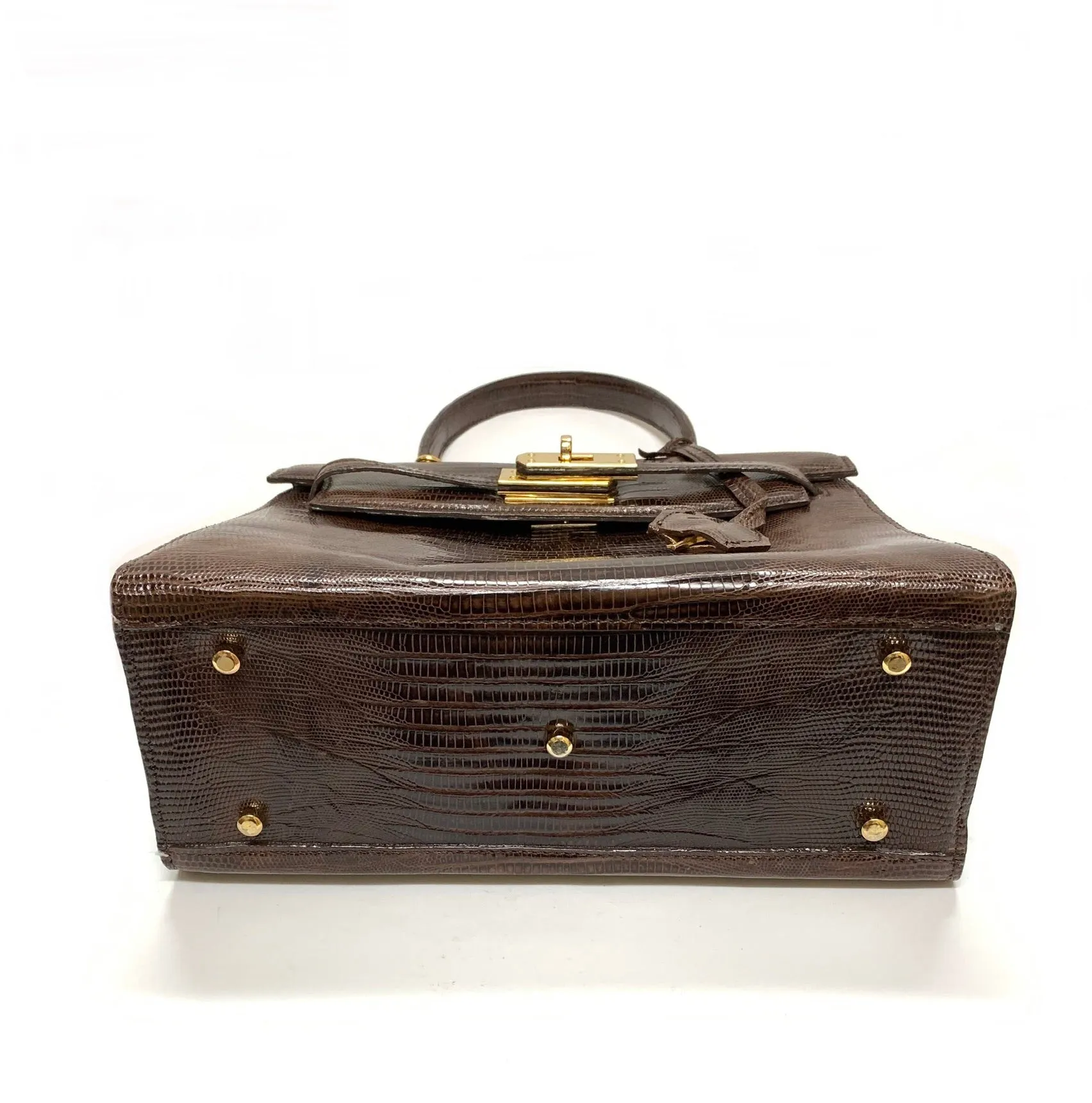 DANIELLA ORTIZ GENUINE LIZARD HANDBAG