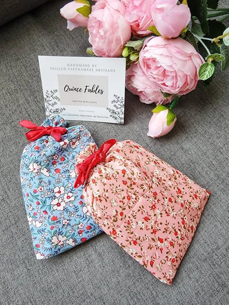 Floral Gate Embroidered Compact Mirror