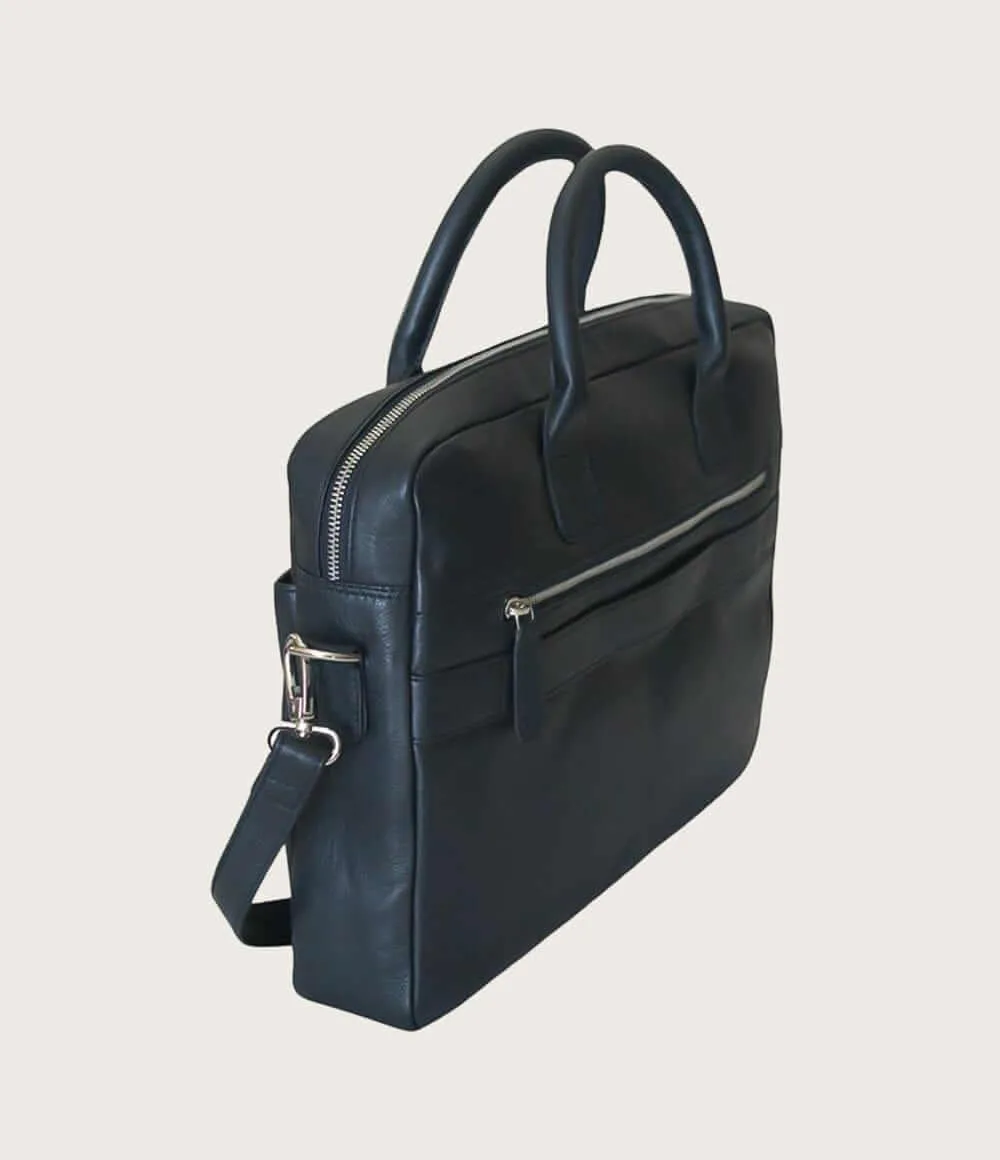 Ivan Leather Laptop Briefcase