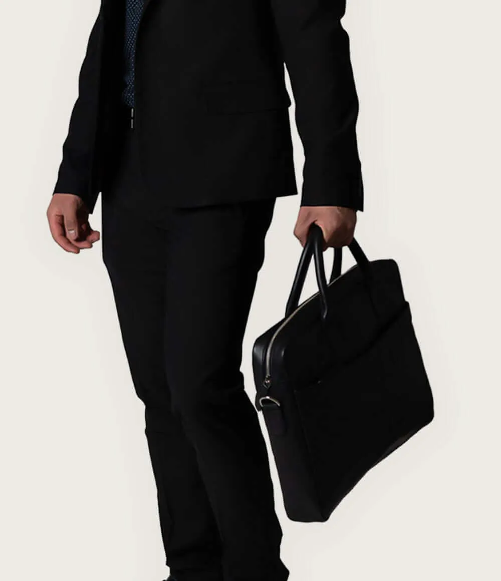 Ivan Leather Laptop Briefcase