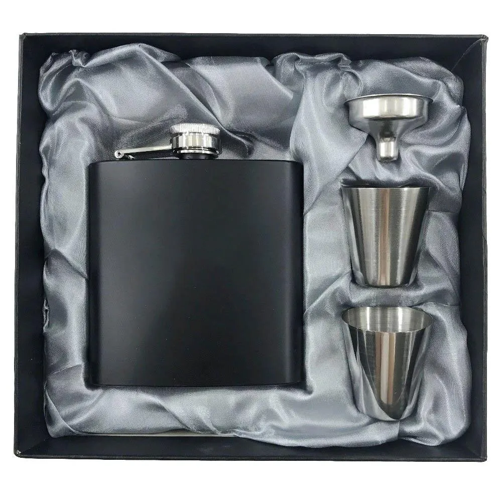 Master Mason Blue Lodge Flask - 2 Shot Glasses & Funnel