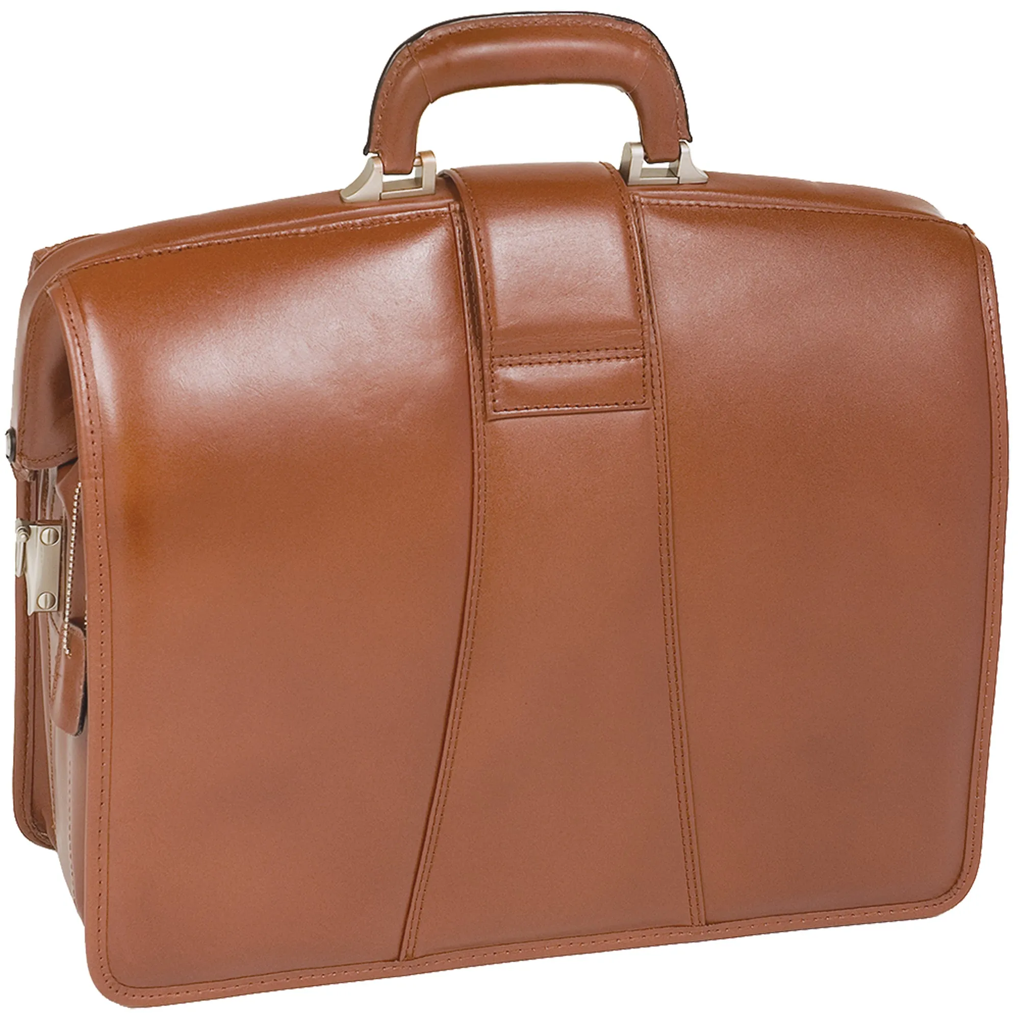 McKlein HARRISON 17" Leather Partners Laptop Briefcase