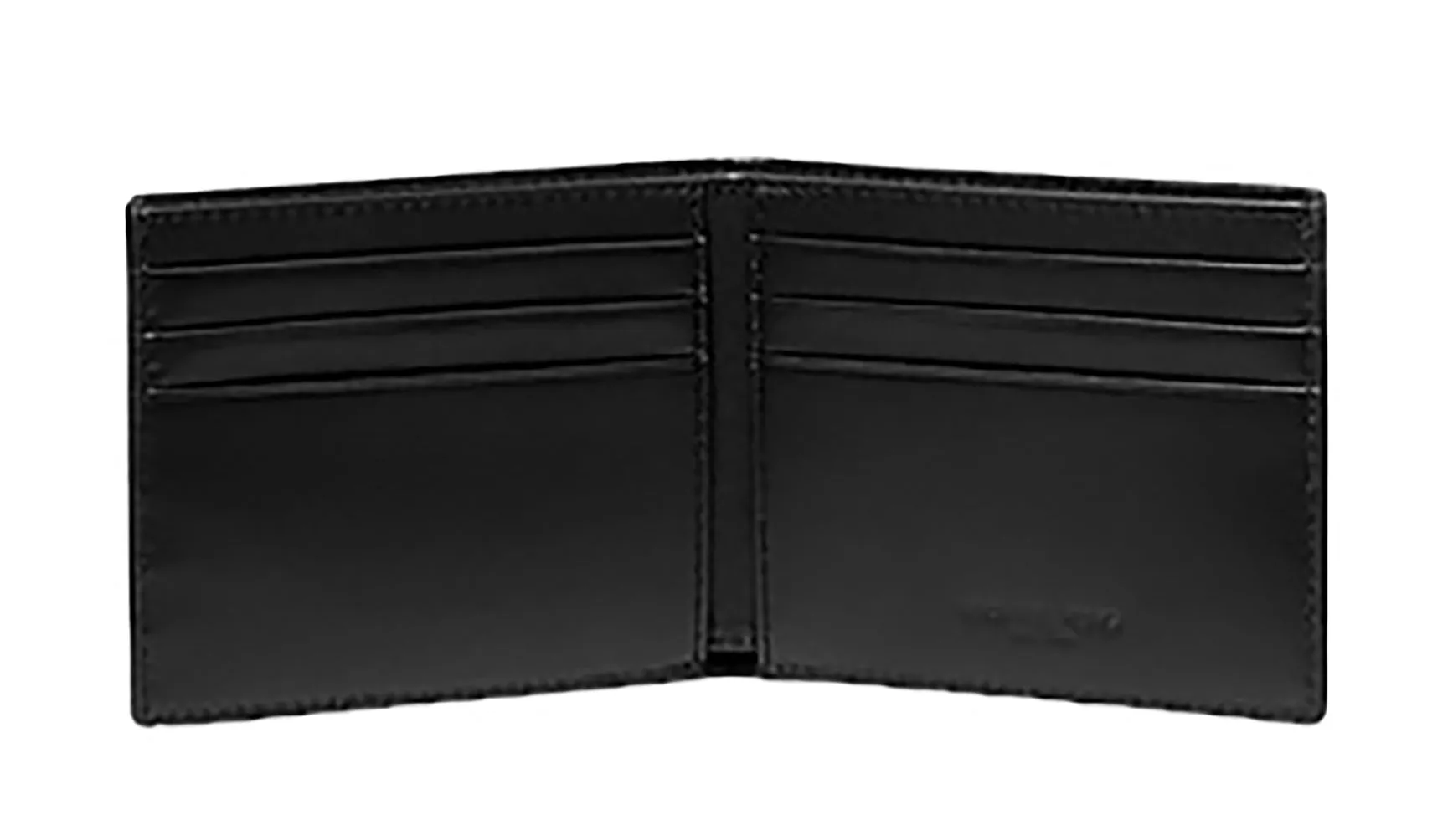 MICHAEL KORS Mens Greyson Logo Slim Billfold Wallet Black