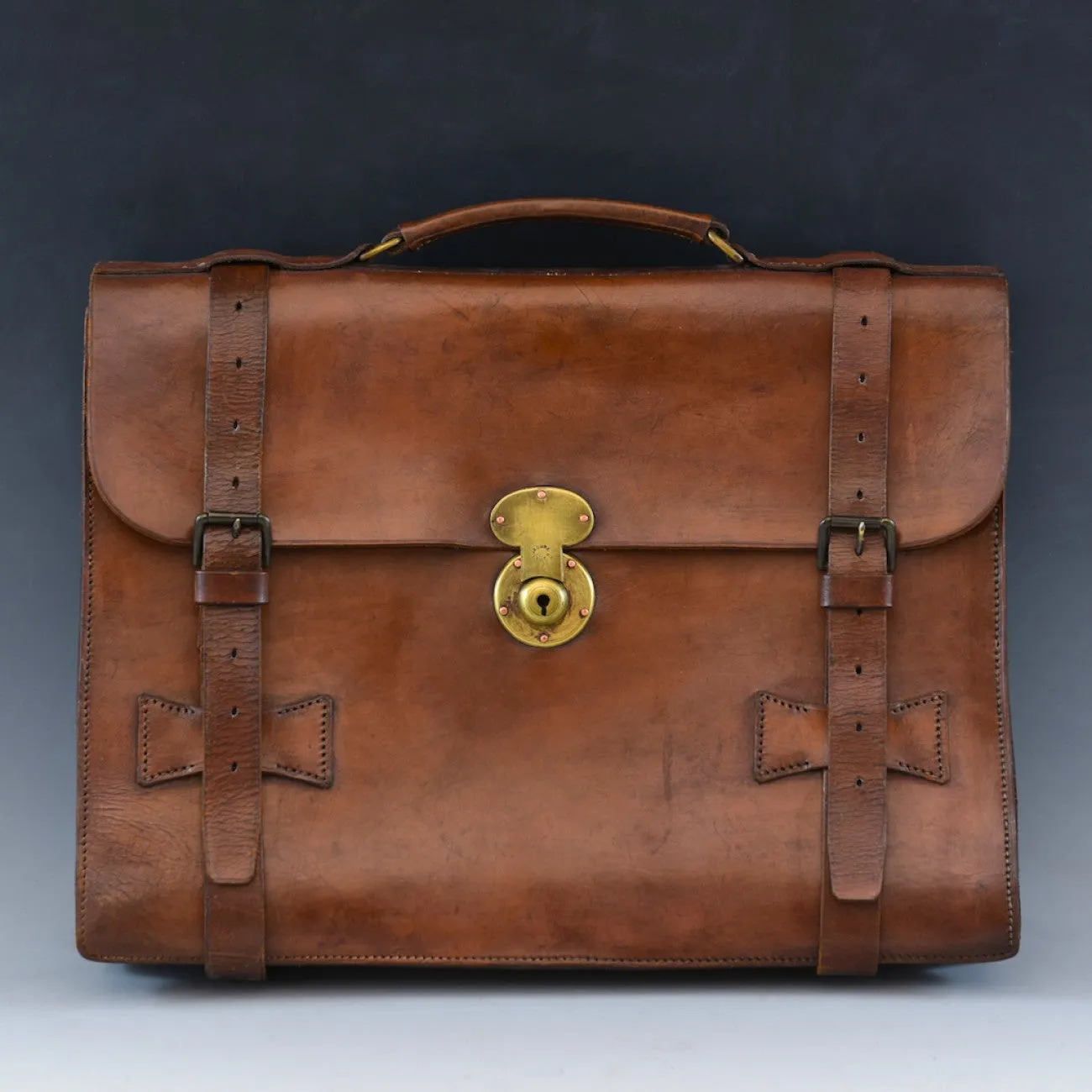 Mid Tan Briefcase