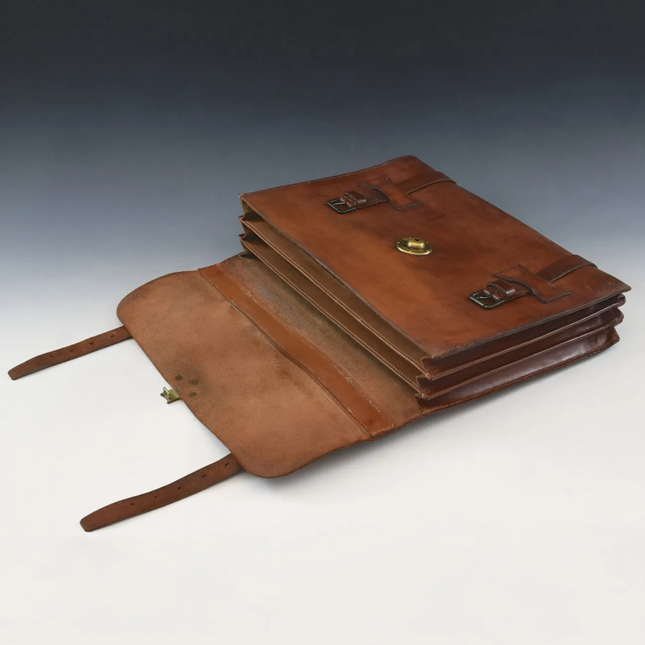 Mid Tan Briefcase