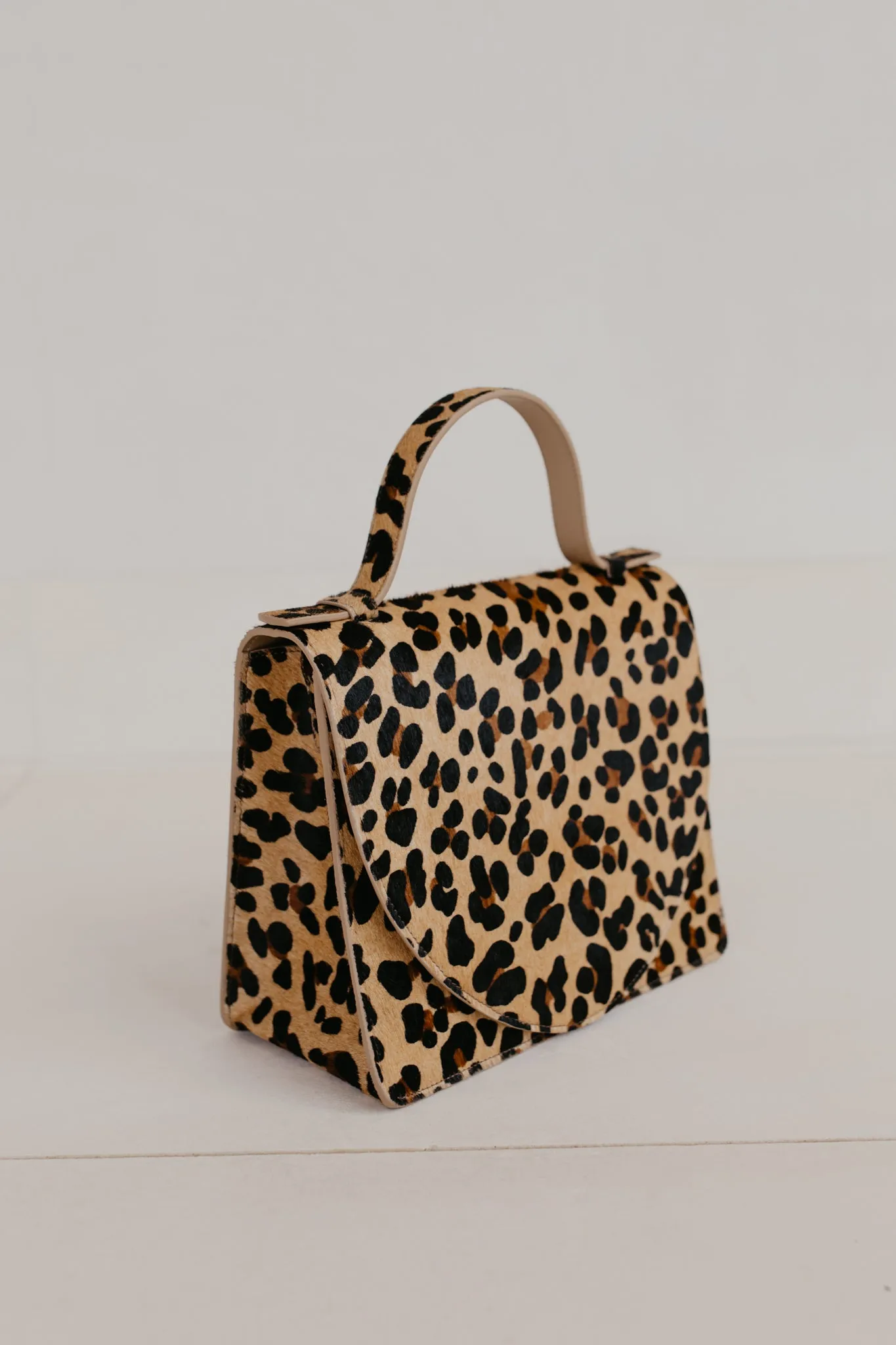 Mini Briefcase | Leopard