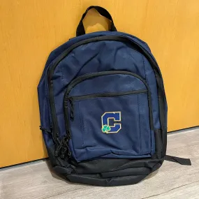 Navy Block C Backpack