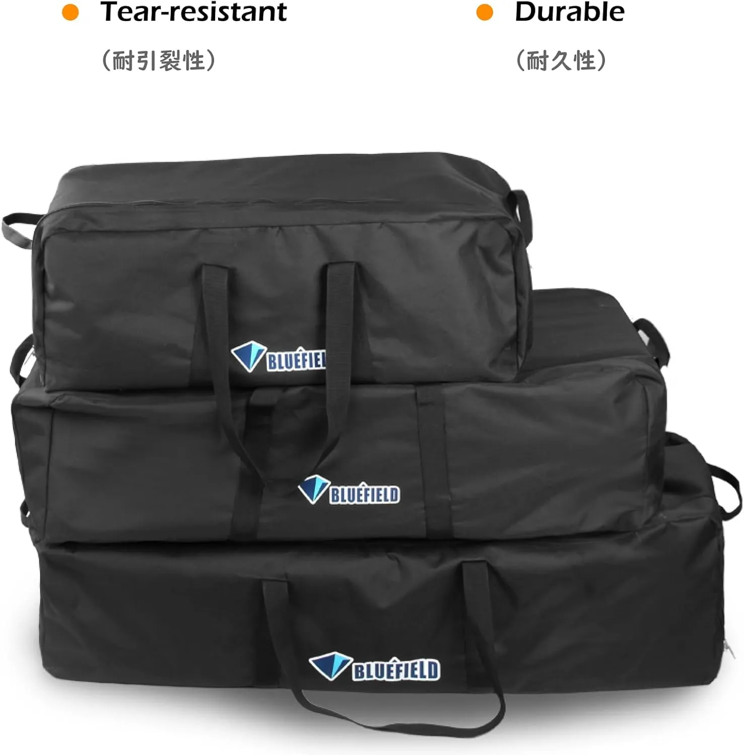 TRIWONDER Travel Duffel Bag Weekender Bag Large Luggage Duffel Boston Bag For Men Women (Black, 100L)