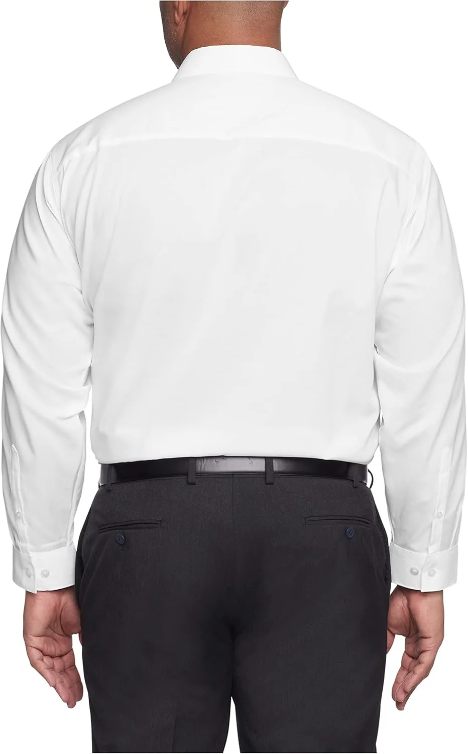 Unlisted by Kenneth Cole Men's Big and Tall Solid Dress Shirt - Amazon Exclusive