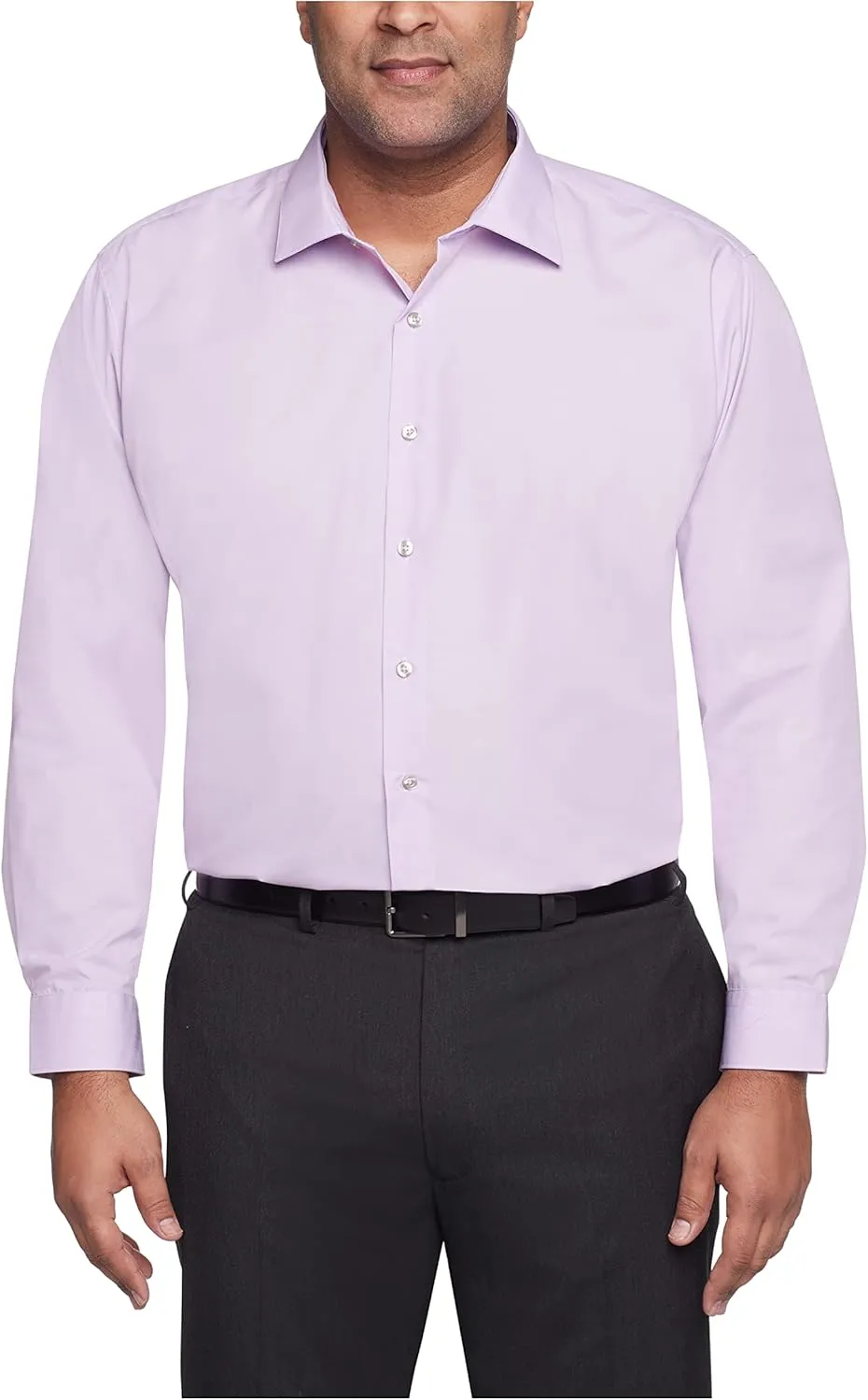 Unlisted by Kenneth Cole Men's Big and Tall Solid Dress Shirt - Amazon Exclusive